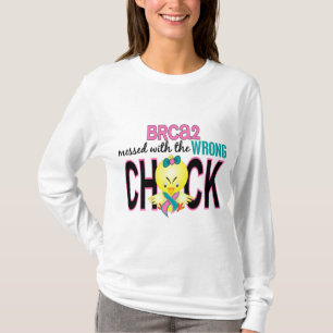 T-shirt BRCA2 sali avec le poussin faux