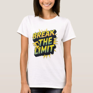 T-shirt BREAER LA LIMITE - Style comique gras