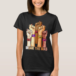 T-shirt Break The Bias 8 Mars 2022 Happy International Wo
