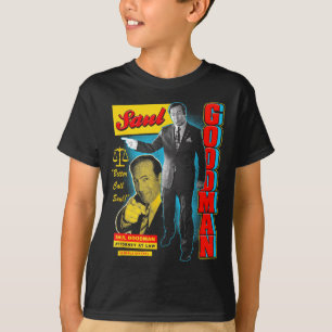 T-shirt Breaking Bad Saul Goodman Collage Publicitaire Col