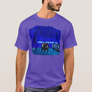 T-shirt Breaking Free Glitch InHE SYSTÈME Orig cadeau