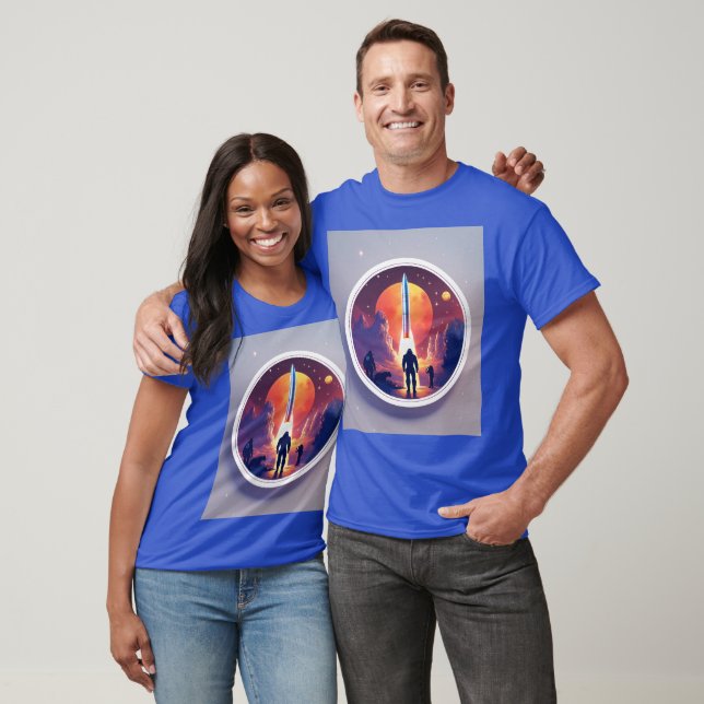 T-shirt Breaking Free : l'odeur de la fusée" (Unisexe)