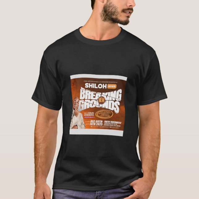 T-shirt Breaking New Grounds - Shiloh 2025 (Devant)