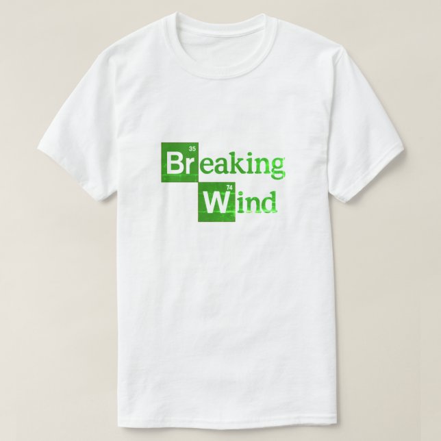 T-shirt Breaking Wind drôle mauvaise parodie parodie (Design devant)