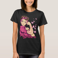 Breast Cancer Warrior Awareness Tee Support Believ