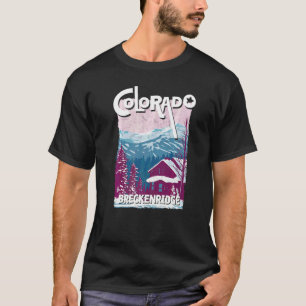 T-shirt Breckenridge Colorado Montagne État Montagnes Roch