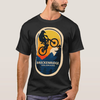 T-shirt breckenridge colorado mtb mountain bike ride Cl