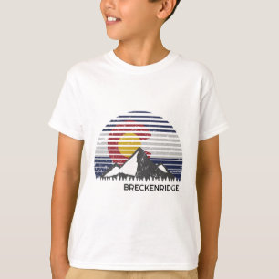 T-shirt Breckenridge Colorado sommet de la montagne