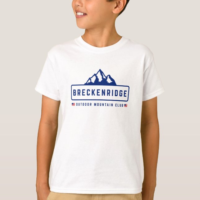 T-shirt Breckenridge Extérieur (Devant)