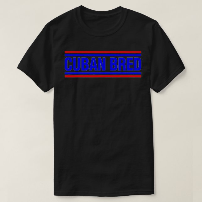 T-shirt Bred cubain (Design devant)