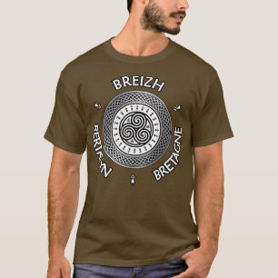 T-shirt Breizh aeyn Bretagne Triskele Ermine Celtic Knot 1