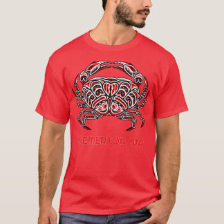 T-shirt Bremerton Washington Dungeness Crab Amérique autoc