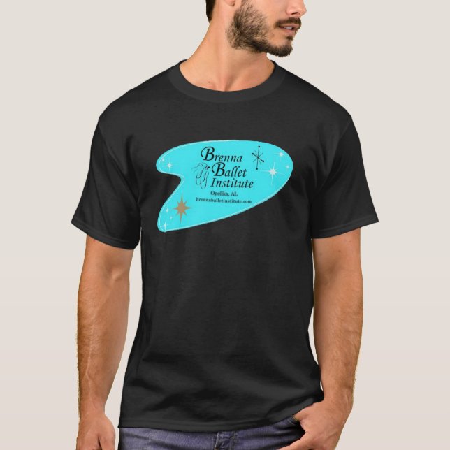 T-shirt Brenna Ballet Institute 2022 de style rétr (Devant)