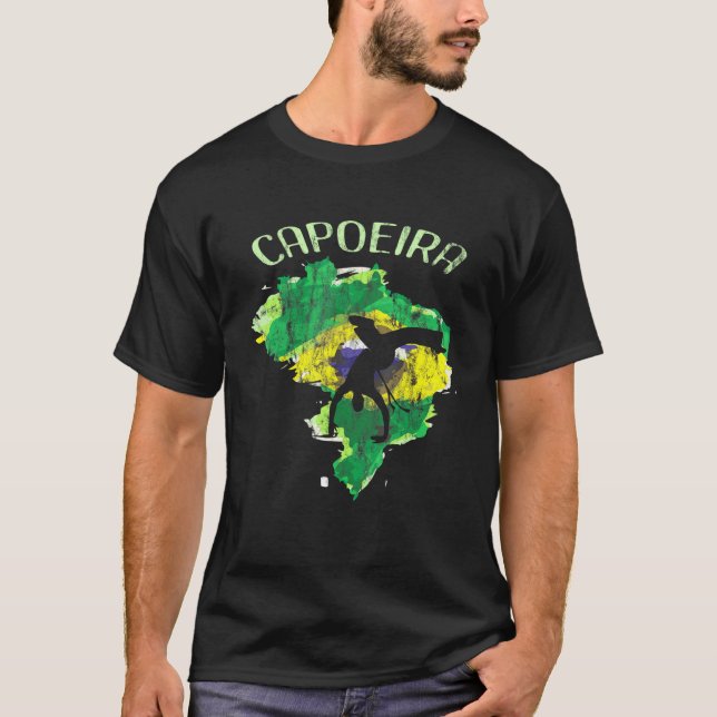 T-shirt Brésil Arts martiaux mixtes Capoeira (Devant)