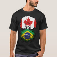 Brésil Brésil Brésil Canada drapeau des racines de