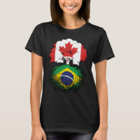 Brésil Brésil Brésil Canada drapeau des racines de