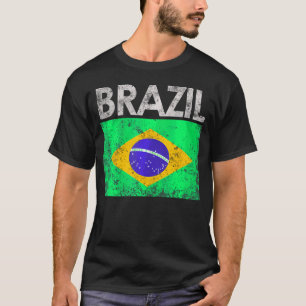 T-shirt Brésil Brésil : Fierté du drapeau brésilien