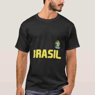 T-shirt Brésil Brésil Pride Brésil Drapeau international C