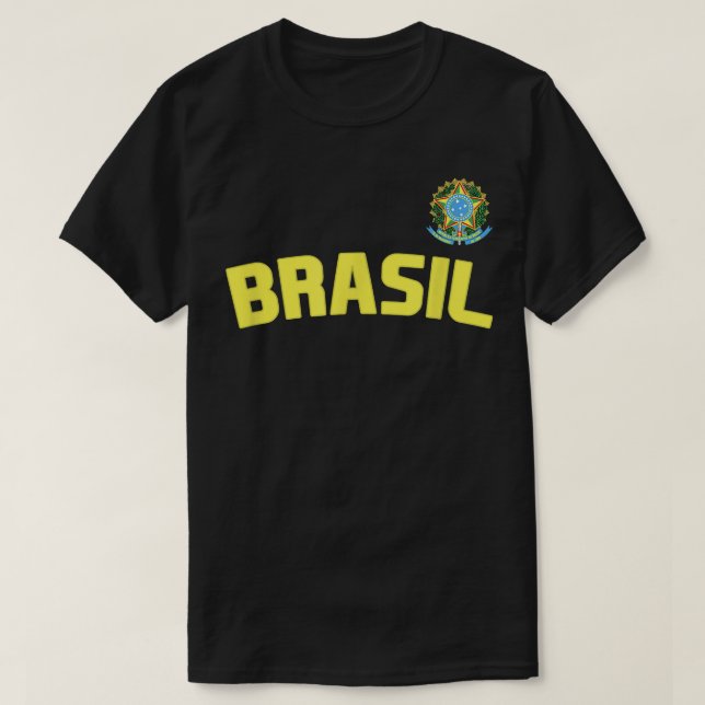 T-shirt Brésil Brésil Pride Brésil Drapeau international C (Design devant)