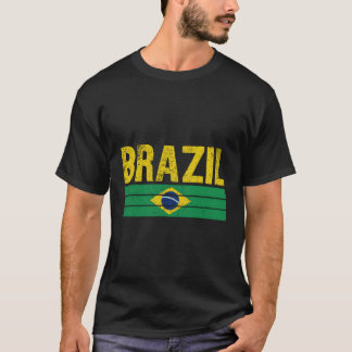 T-shirt Brésil Drapeau Brésiliens S