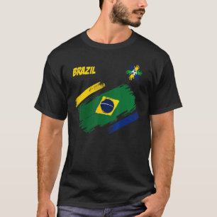 T-shirt Brésil Football Brésil Brésil Brésil National F