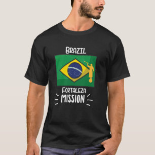 T-shirt Brésil Fortaleza Mormon LDS Mission Missionnaire G