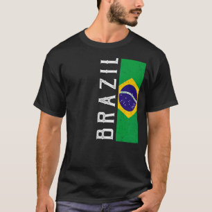 T-shirt Brésil Heritage Pride Pays Soutien Brésil Fl