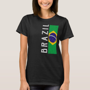 T-shirt Brésil Heritage Pride Pays Soutien Brésil Fl
