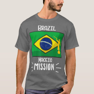 T-shirt Brésil Maceio Mormon LDS Mission Missionnaire Don