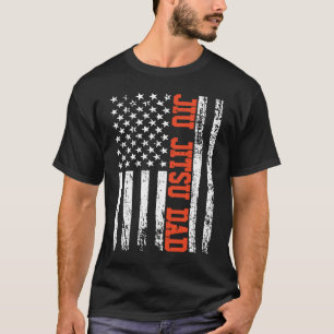 T-shirt Brésilien Jiu Jitsu Papa BJJ Arts Martiaux América