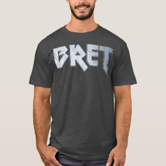 T-shirt Bret métallique lourd