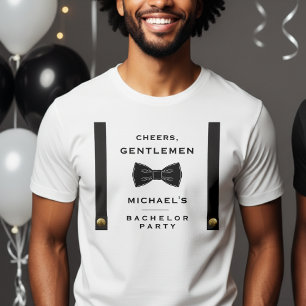 T-shirt Bretelles Nœud Papillon À la Votre Messieurs Enter