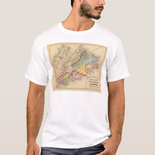 T-shirt Breton de cap, comtés de Richmond, NS