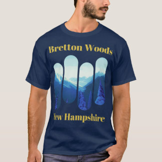T-shirt Bretton Woods ski New Hampshire 2