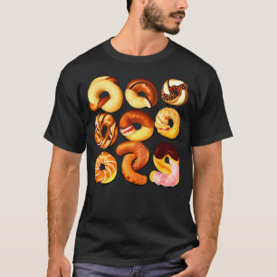 T-shirt Bretzel Foodie capricieux