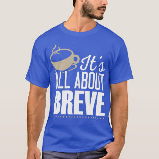 T-shirt Breve Coffee Loverx27s T