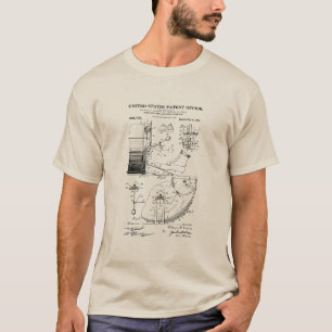 T-shirt Brevet américain - Pédale à tambour