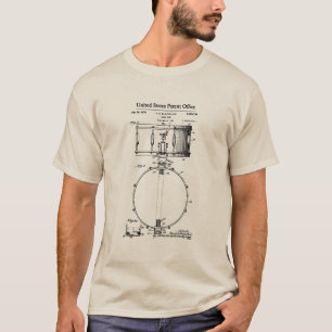 T-shirt Brevet US - Snare Drum