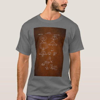 T-shirt Brevet vintage de barbier 1918