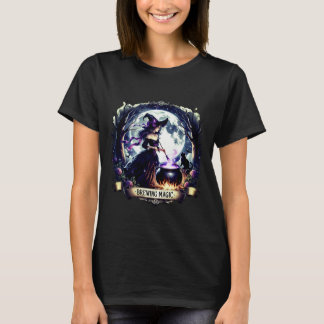 T-shirt "Brewing Magic" Halloween Witch Shirt