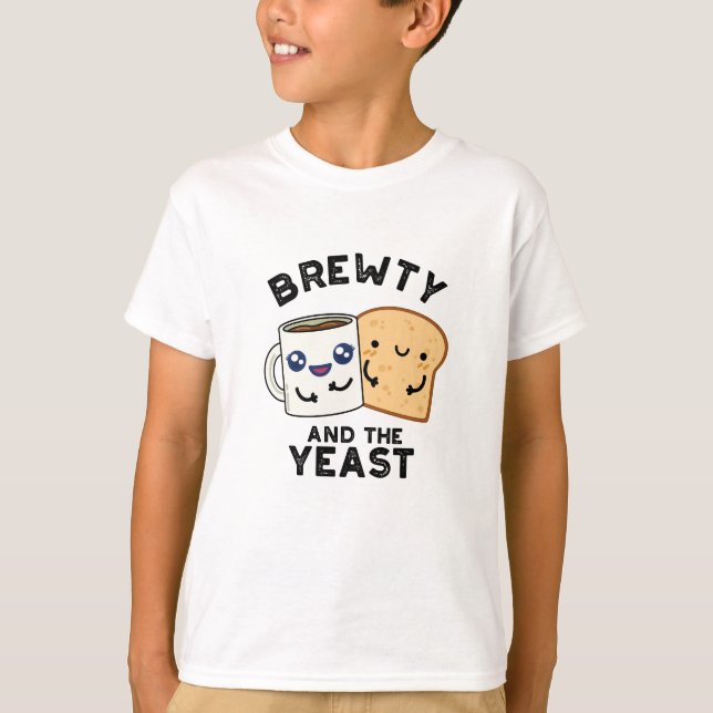 T-shirt Brewty Et La Levure Drôle Movie Pun (Devant)