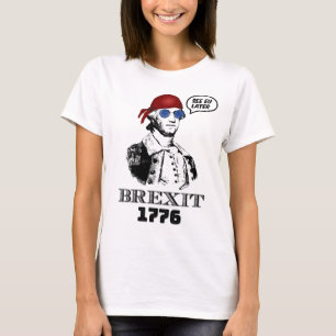 T-shirt Brexit 1776 George Washington Lunettes de soleil c