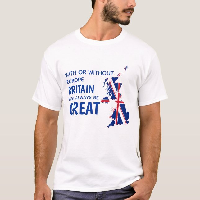 T-SHIRT BREXIT GRANDE-BRETAGNE EUROPE (Devant)
