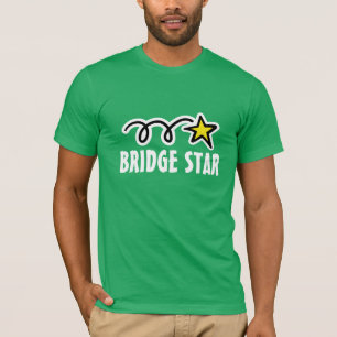 T-shirt Bridge avec un slogan cool et une étoile d