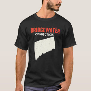 T-shirt Bridgewater Connecticut USA State America Travel C