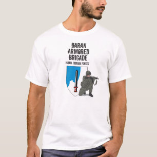 T-shirt Brigade blindée de Barak 188, forces de défense de