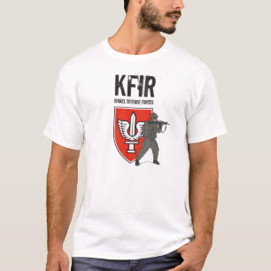 T-shirt Brigade d'infanterie de Kfir, forces de défense d