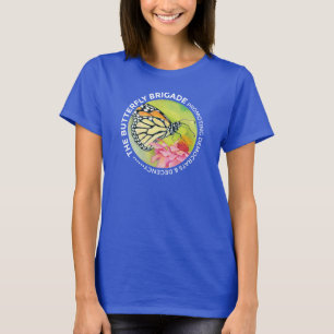 T-shirt Brigade papillon - Promotion des démocrates et de 