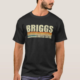 T-shirt Briggs Nom cadeau Personnalisé Funny Retro Vintage