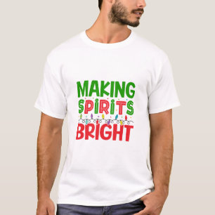 T-shirt Bright Christmas Spirit Family